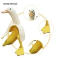 thumbnail image 1 of Estatua de pato de plátano Adornos de pato de plátano pelado caprichoso para patio de jardín Ndcxsfigh Nuevos Originales, 1 of 5