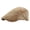 Khaki, variant on Korean Style Washed Denim Hat Women's Beret British Retro Simple Plain Duckbill Cap Cotton Forward Cap Men