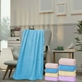 thumbnail image 1 of Toallas faciales de terciopelo suave, toallas de baño altamente absorbentes, tela suave y lujosa, toallas de baño cómodas, para adultos, secado rápido, juego de toallas premium, 1 of 9