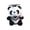 Pink, variant on Graduation Panda Plush Toy with Cap Yellow Cute Panda Stuffed Animal Soft Cuddly Gift for Graduate Keepsake Souvenir