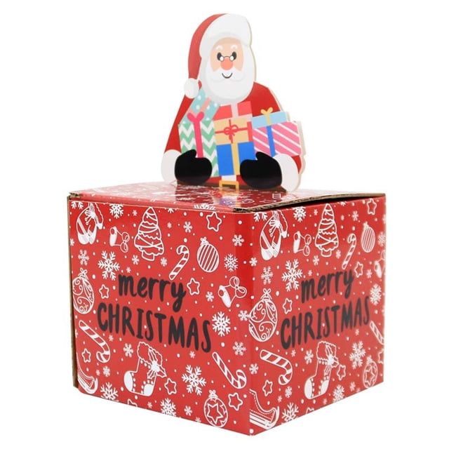 Cajas de dulces navideños Cajas de papel corrugado Cajas sorpresa navideñas Cajas de dulces