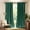 Tuscany Green, variant on SUNICOL Morocco Crushed Velvet Curtains 72 Inches Long 2 Panels Set - Luxury Embossed Thermal Insulated Room Darkening Drapes, Back Tab & Rod Pocket Window Treatments for Living Room Bedroom, Gold