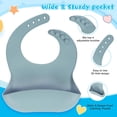 thumbnail image 4 of Set de alimentación para bebés WillBetter Silicone, 6 unidades con placa de succión, 4 of 7