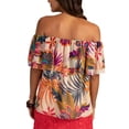 thumbnail image 2 of Trina Turk womens  Agua Caliente 2 Top, xs, 2 of 3