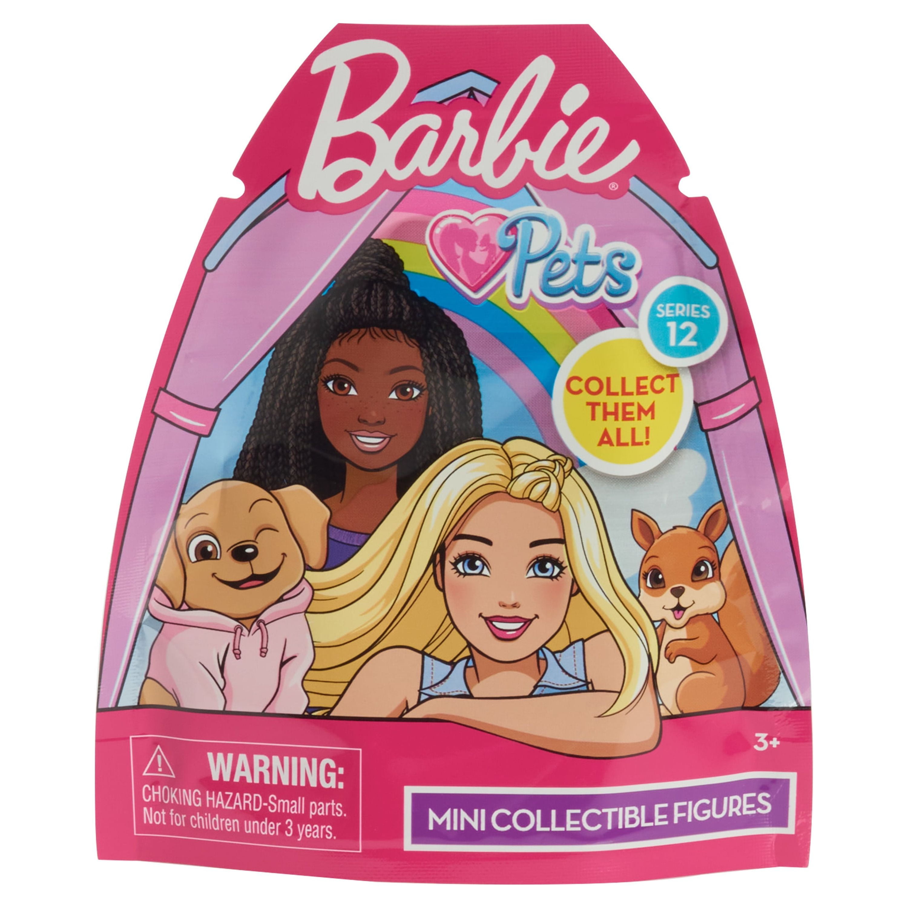 Barbie Collectible Mini Pets in Blind Bag, Series 10, 1 Hidden