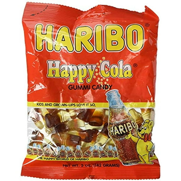 Haribo Happy Cola 5 Oz Bag ( 3 Bags 15 Total Oz)