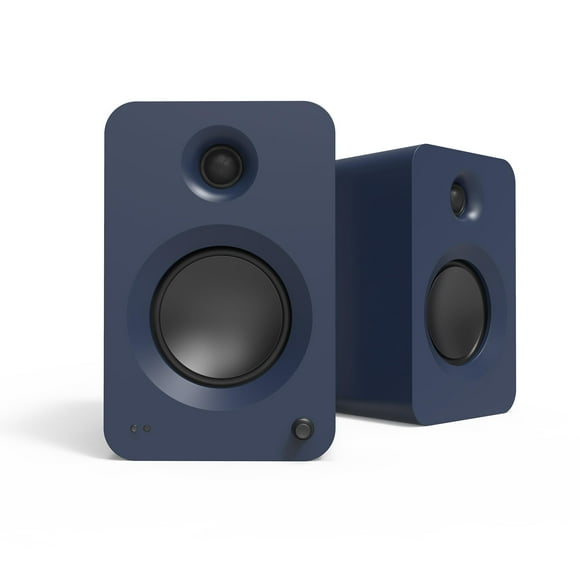 Kanto REN 200W Powered Speaker System with HDMI ARC Input for TV & Home Theater | USB-C and Bluetooth 5.3 | High/Low Pass Filter | Pair | Matte Blue