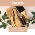 thumbnail image 7 of TADA Beauty Round Bamboo Hair Brush with Soft Bristles for Blow Drying and Styling, 7 of 7