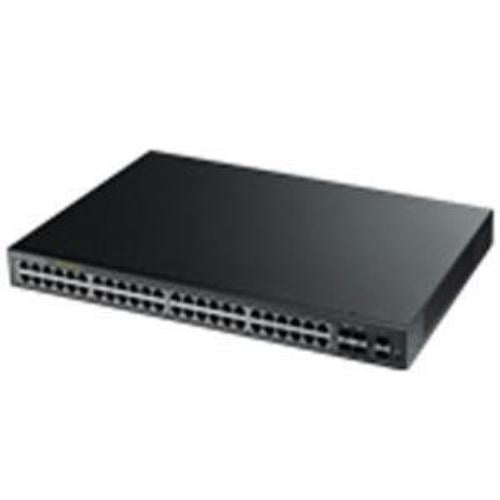 Zyxel 48-port Gbe Smart Managed Poe Switch 48 Ports Manageable 44 X Poe+ 4 X Rj-45 6 X Expansion Slots 10 100... by ZyXEL
