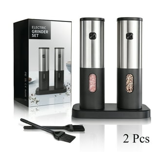 Kalorik Rechargeable Gravity Salt and Pepper Grinder Set  - Best Buy