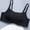 Black, variant on REORIAFEE Push up Sports Bras for Women with Pads Gathered Daily Bra Wirefree Bras Scoop Neck Comfy Corset Bra Adjustable Straps Stretchy Seamless Smoothing Brassiere Anti-Sagging Bra