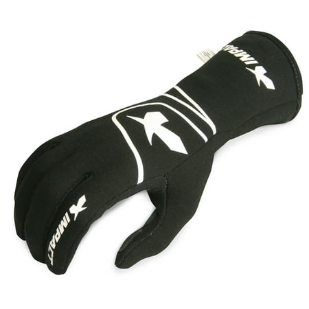 Impact Racing 34200410 G6 Driving Gloves SFI 3.3/5 Black (Best Impact Driver Brand)