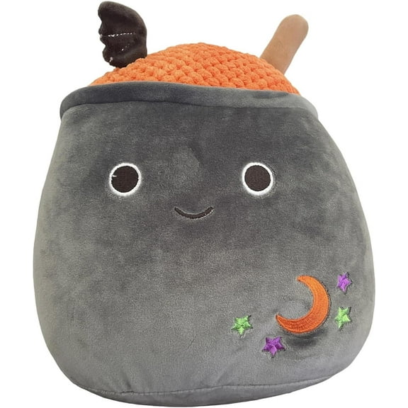 Squishmallows 8" Morrison The Cauldron - Officially Licensed Kellytoy Plush - Collectible Soft & Squishy Halloween Stuffed Animal Toy - Add to Your Squad - Gift for Kids, Girls & Boys - 8 Inch