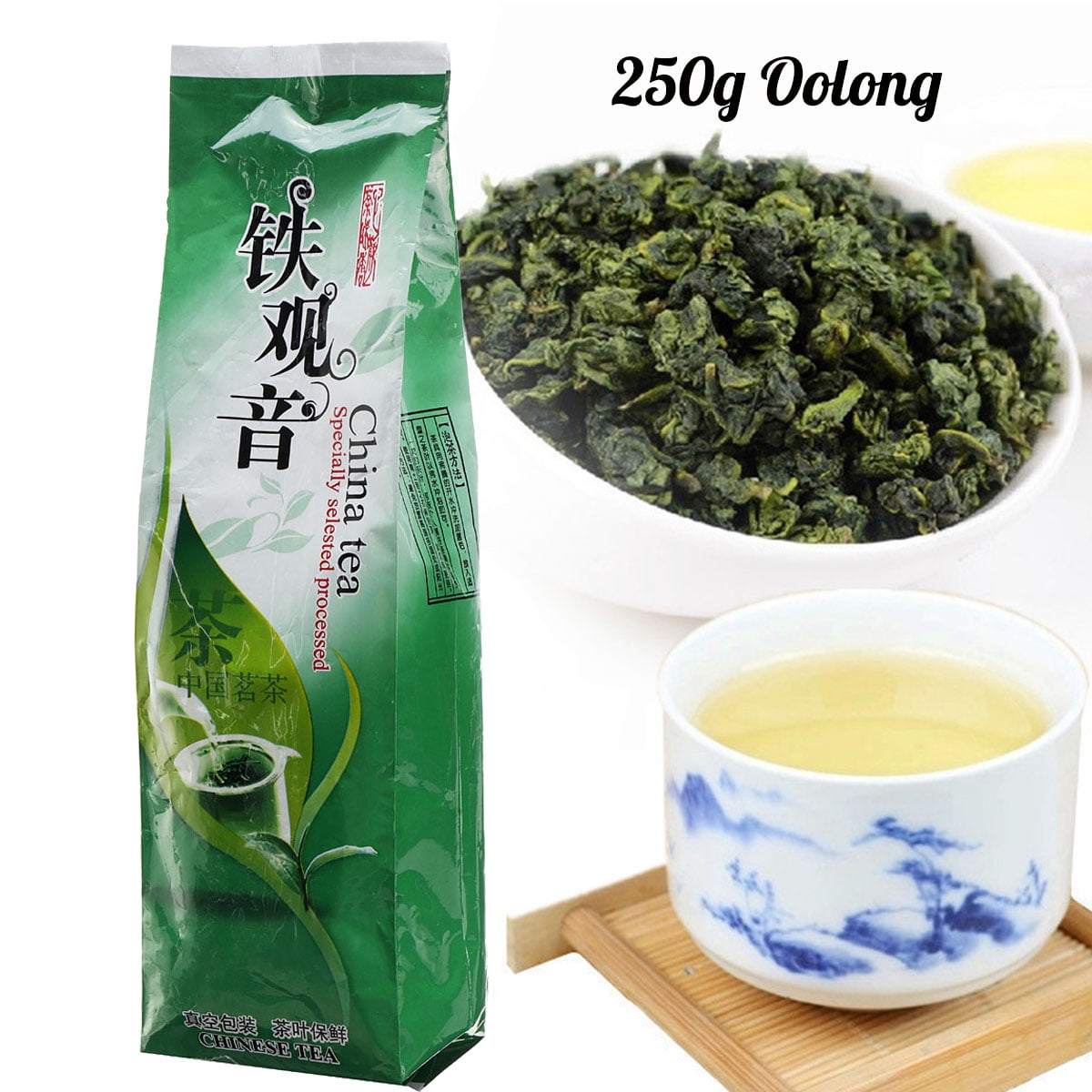 250g Chinese Oolong Tikuanyin Lose Weight Organic Green Tie Guan Yin