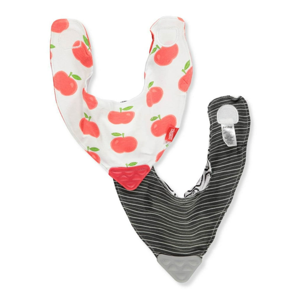 Nuby 2Pack Teething Bibs