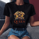 thumbnail image 5 of Camiseta Vintage de Freddie Mercury para mujer, ropa de la banda de la Reina, camiseta de Hip Hop para mujer, camiseta Hipster de Rock Retro, Tops para mujer 2024, 5 of 5