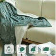 thumbnail image 5 of GOTCOZY Heated Blanket Electric Throw 50''X60'' with 4 Heating Level & 3 Hour Auto Off,Machine Washable - Green, 5 of 10