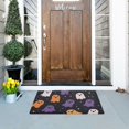 thumbnail image 5 of Yayeee Doormat for Indoor Entrance 32" x 20" Non Slippery Floor Rug, Orange Halloween Ghosts, 5 of 8