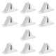 thumbnail image 4 of 10 pies de valla antideslizantes para perros, soporte para puerta de interior, puerta triangular para perros blanco, 4 of 9