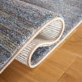 thumbnail image 5 of SAFAVIEH Lasa Laura Solid Polyester Area Rug, Blue/Grey, 8' x 10', 5 of 8