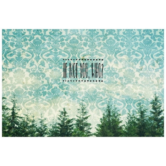 Marmont Hill "If Not You, Who" by Robert Dickinson Painting Print on Canvas