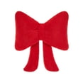 thumbnail image 5 of BemeyourBBs Valentines Day Bow Pillow Christmas Decorations Soft Furry Stuffed Bow Shape Throw Pillows Decorative Bowknot Plush Pillow Home Decor, 5 of 8