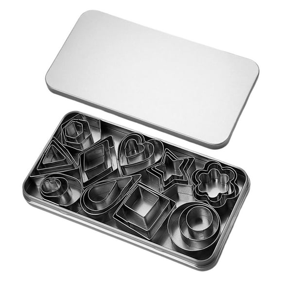 Stainless Polymer s DIY Cookie Set for Fondant Cake 30pcs