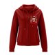 thumbnail image 5 of Puntoco Mujeres Casual Impreso Pullover Manga Larga Con Capucha Bolsillo Blusa Tops Sudaderas Liquidación Puntoco Puntoco-1364, 5 of 6