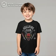 Netflix Boys Stranger Things Hellfire Club Costume Graphic T-Shirt
