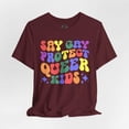 thumbnail image 2 of Say Gay Shirt - LGBTQ+ Pride T-Shirt | Rainbow Equality Tee | Bold Pride Apparel | Support LGBTQ+ Clothing, 2 of 10