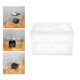 thumbnail image 1 of Cajas de Almacenamiento de Zapatos, Gavetas Organizadoras de Zapatos Apibles de Plástico Transparente, oporte para Zapatos de Aper Cro Macarena Cajas de almacenamiento de zapatos, 1 of 8