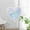 C, variant on Iridescent Foil Balloons, 4D Clear Holographic Foil Balloons for Birthday Wedding Baby Shower Mermaid Rainbow Party Decorations