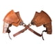 thumbnail image 4 of de hombro Medieval, arnés corporal para el pecho, hombrera marrón pirata, protector de hombro para accesorios, disfraz de fiesta de juegos de Yuyangstore armadura de hombro medieval, 4 of 7