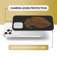 thumbnail image 6 of Case Yard Wooden Case for iPhone-11-Pro Soft TPU Silicone cover Slim Fit Shockproof Wood Protective Phone Cover for Girls Boys Men and Women Supports Wireless Charging Eagle Sketch Design, 6 of 7