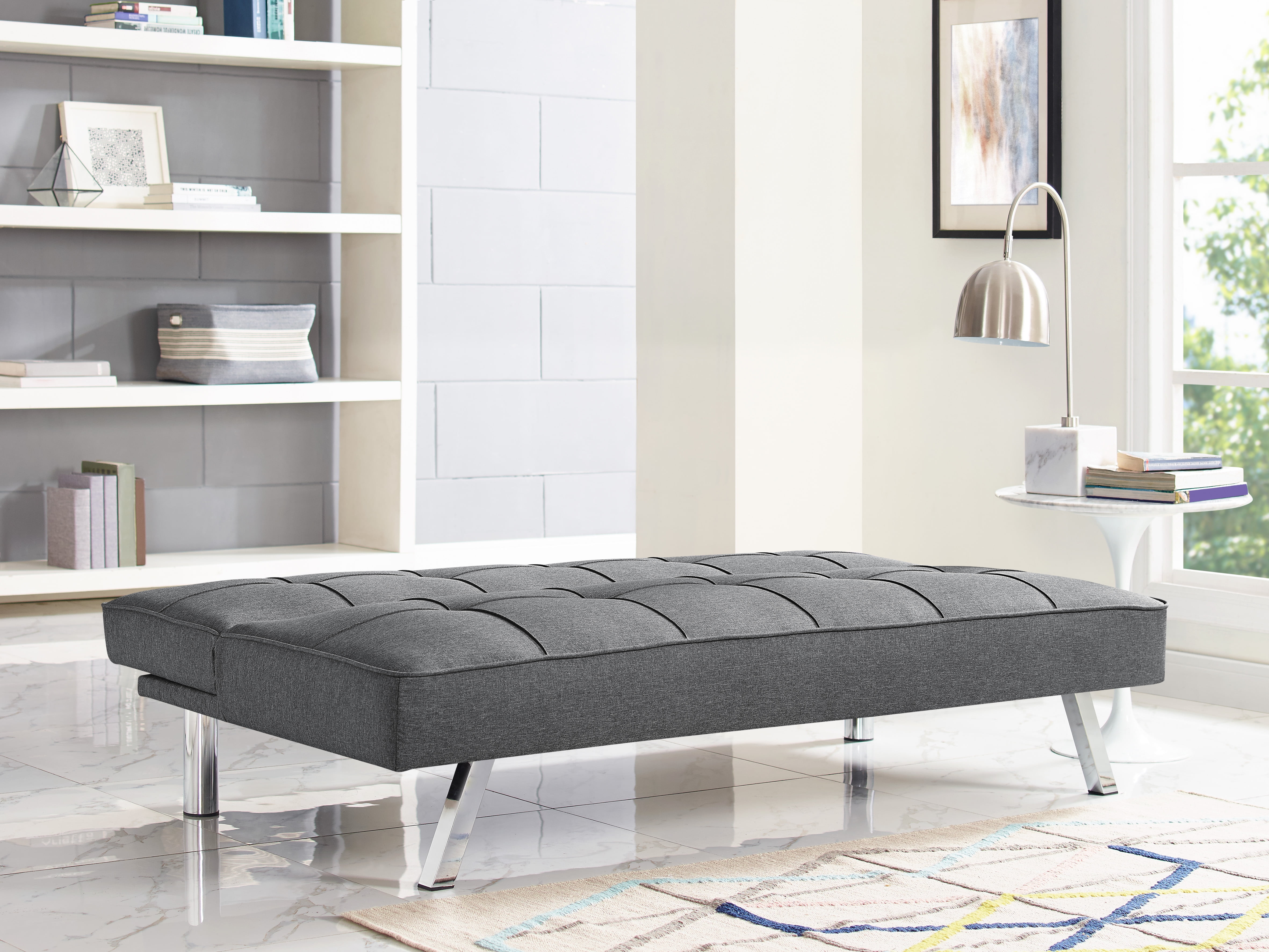 leather serta futon sofa