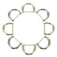 thumbnail image 2 of 10Pcs Bag D-Shaped Rings Metal D Rings Replacement Rings DIY Bag Accessories, 2 of 7