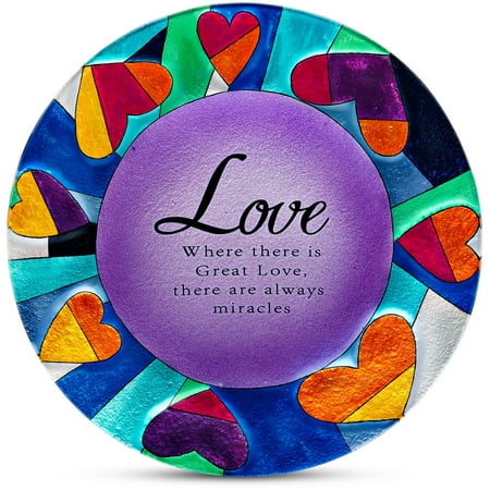 Modern Decorative Plates Pavilion- Love: Where there is Great Love, there is always miracles 12