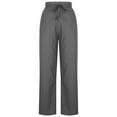 thumbnail image 4 of Timegard Pants for Women Wide Leg Drawstring High Waist Lightweight Casual Loose Trousers Solid Color, 4 of 8