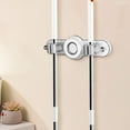 thumbnail image 6 of Latrodar Self Adhesive Hooks Easy Installation Hooks for Wall Outdoors Clear Tool Organizer Towel Hooks Small Door Hooks for Backpacks Over the Door Hanger New Year's Eve 1PC, 6 of 9