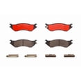 thumbnail image 1 of Brembo Brake Pad P24103N NAO; FMSI Number D702-7576; Ceramic; Set Of 4; With Hardware, 1 of 2
