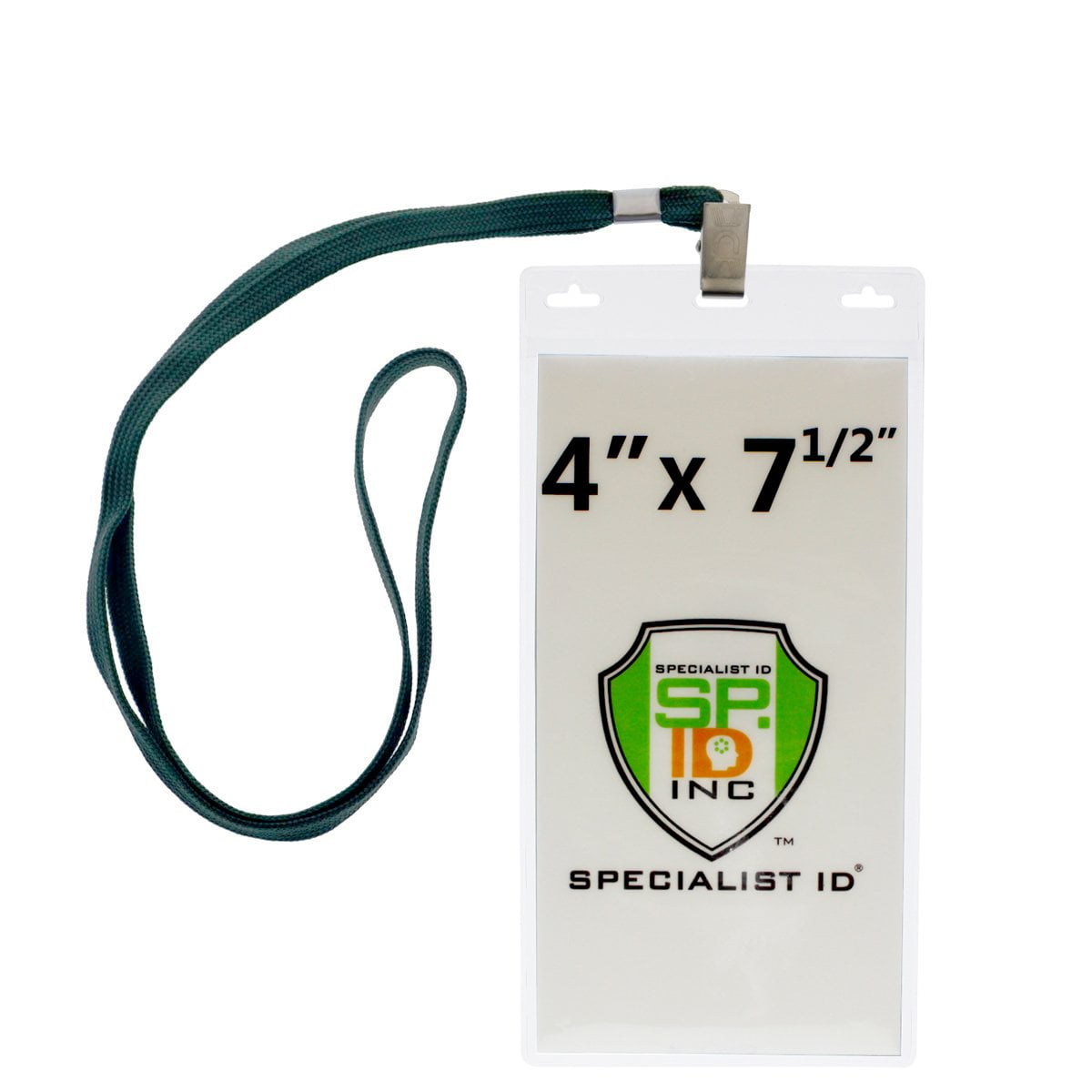 10 Pack Special Event 4X7 Extra Large Ticket Holders with Lanyards