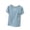 Light Blue Tops, variant on Htigea Womens Crewneck T Shirts Summer Short Sleeve Tops Soft Comfortable Casual Basic Tees Khaki M