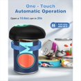 thumbnail image 4 of Rechargeable Electric Can Opener for Seniors, One-Touch Automatic Can Openers Smooth Edge for Kitchen,1 * Electric can opener 1 * USB-C charging cable 1 * English instruction manual,Black, 4 of 7