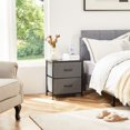 thumbnail image 3 of YOQIANG Fabric Storage Dresser with 5 Drawers Metal Frame Chest of Drawers Multi-Size Organizer Cabinet for Bedroom Closet Hallway, 3 of 8