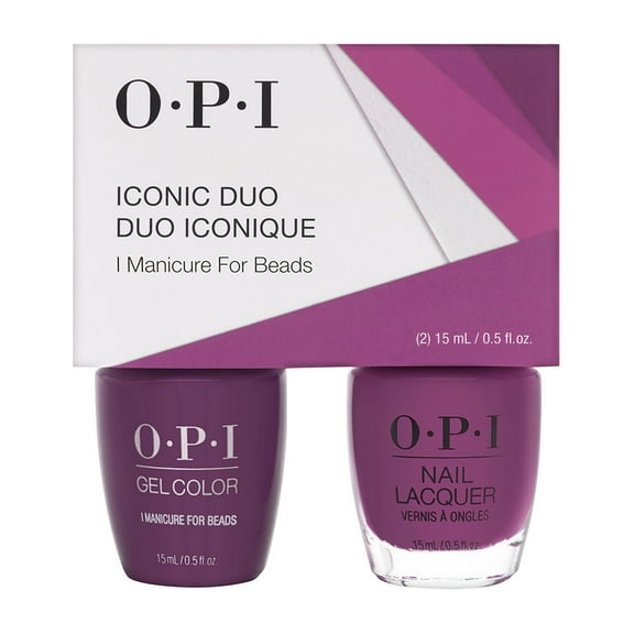 OPI Iconic GC/NL Duo - GelColor Soak-Off Gel Lacquer Nail Lacquer GCN54 / NLN54 I Manicure For Beads