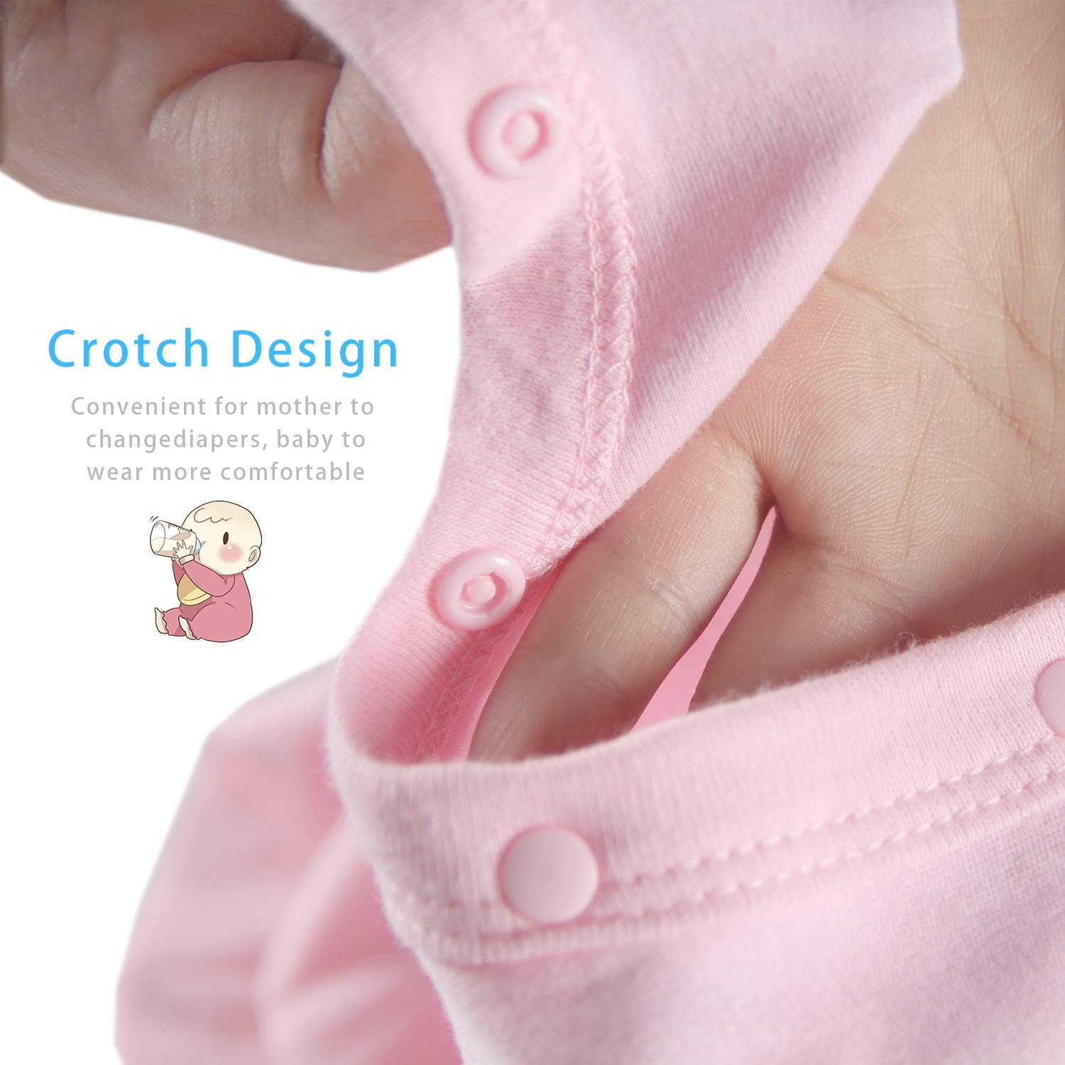 YSCULBUTOL Baby Twins Clothes Best Frien's Forever Baby Bodysuit'set Frien's Inspired Matching Twins Outfits?Pink DT L3M?