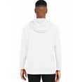 thumbnail image 5 of Cadmus Men's UPF 50+ Sun Protection Long Sleeve Shirts Lightweight Full Zip Athletic Jackets with Hood & Pockets,White,Medium, 5 of 7