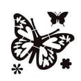 thumbnail image 1 of Jindong Butterfly Painting Template for Card Making Symmetry Hollow Butterflybutterfly Painting Template Embossing Template for Scrapbooking DIY Craft, 1 of 9