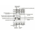 thumbnail image 3 of 2P 63A Dual Power Automatic Transfer Switch, Fast Changeover Controller Millisecond Switching Outdoor Generator RV Transfer Switch, Electrical Selector Switches, 50Hz 60Hz, 3 of 7