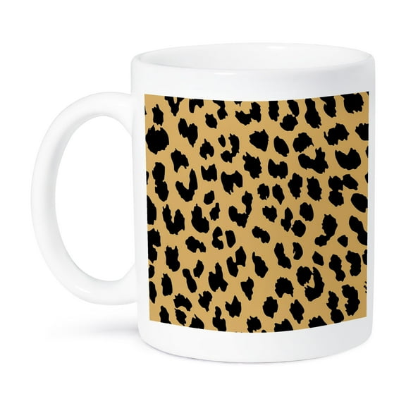 3dRose, Cheetah Animal Print - Art, 15oz Mug